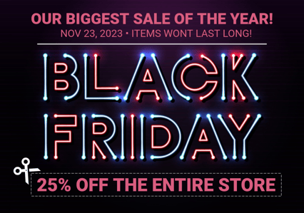 Black Friday Postcard Template #3