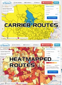 carrier route map
