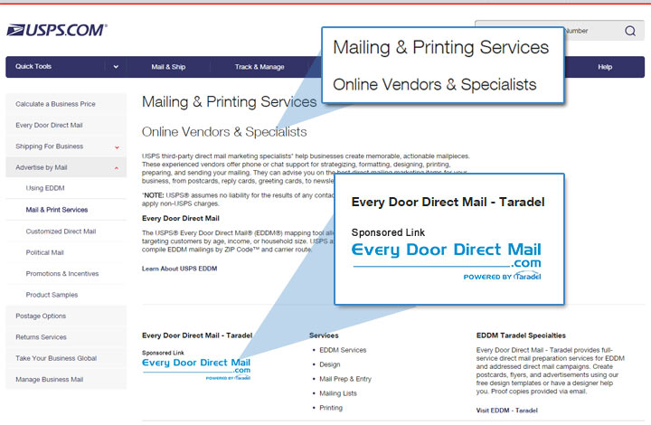 USPS Vendor Specialists